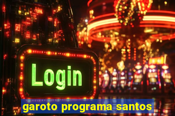 garoto programa santos